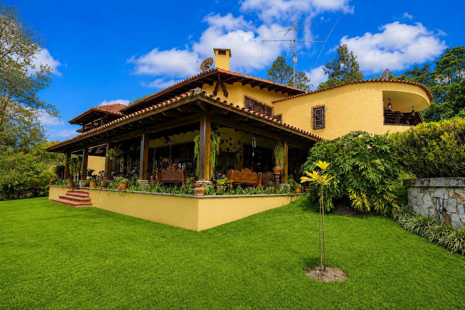 Residencia campestre en Las Cañadas, Valle de Ángeles